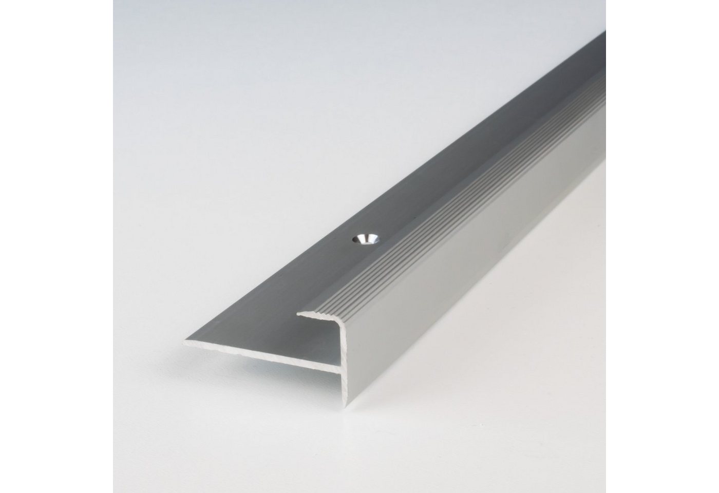 PROVISTON Abschlussprofil Aluminium, 10 x 8.5 x 1000 mm, Silber, Einfass- & Abschlussprofile von PROVISTON