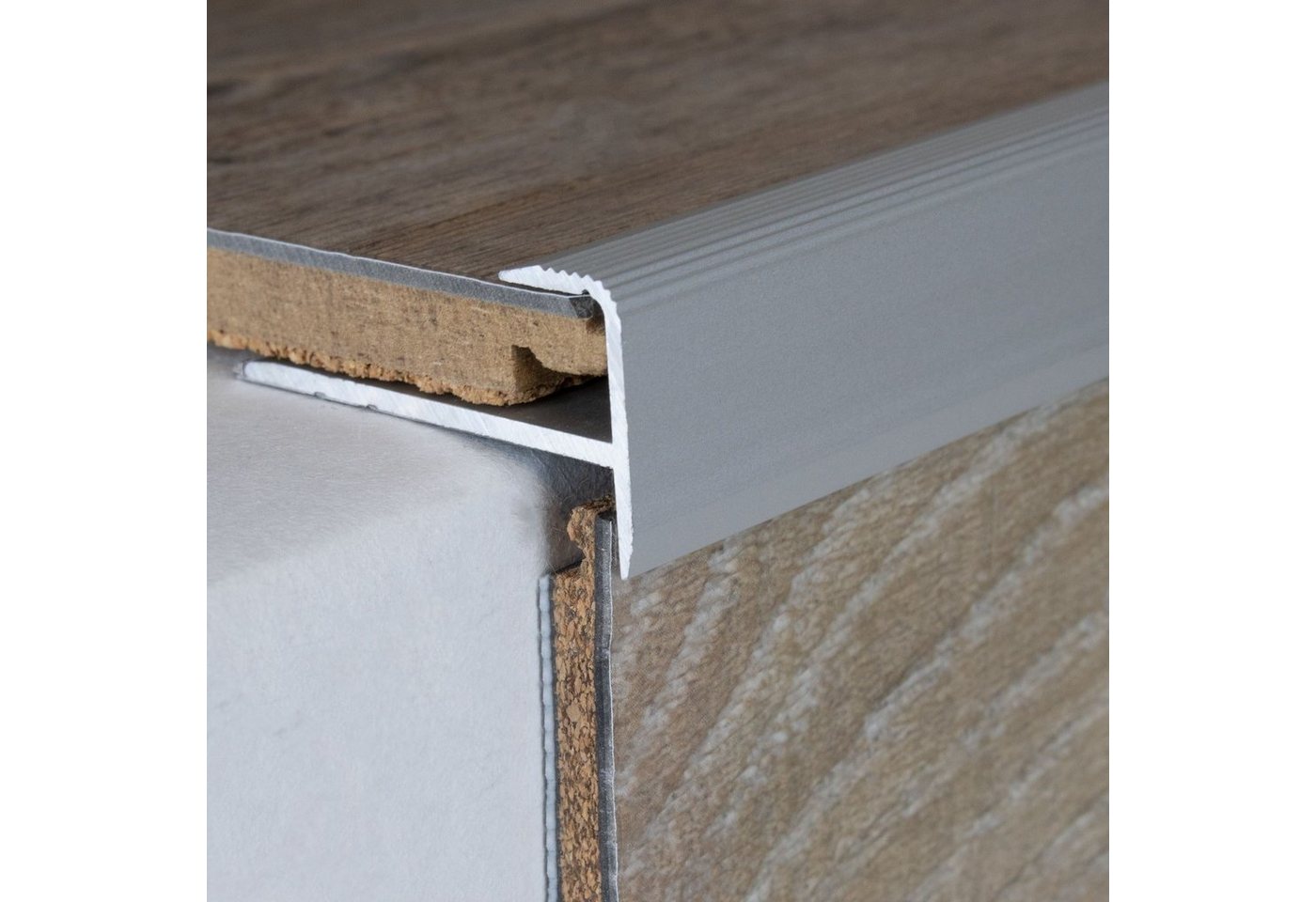 PROVISTON Abschlussprofil Aluminium, 15.5 x 34 x 1000 x 8.5 mm, Silber, Einfassprofile (1-St) PROVISTON Abschlussprofil Aluminium, 15.5 x 34 x 1000 x 8.5 mm, Silber, Einfassprofile (1-St) von PROVISTON