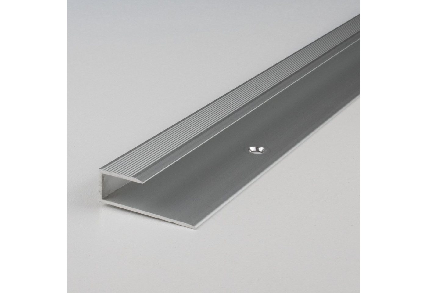 PROVISTON Abschlussprofil Aluminium, 15.6 x 8.5 x 2700 mm, Silber, Einfass Abschlussprofil von PROVISTON