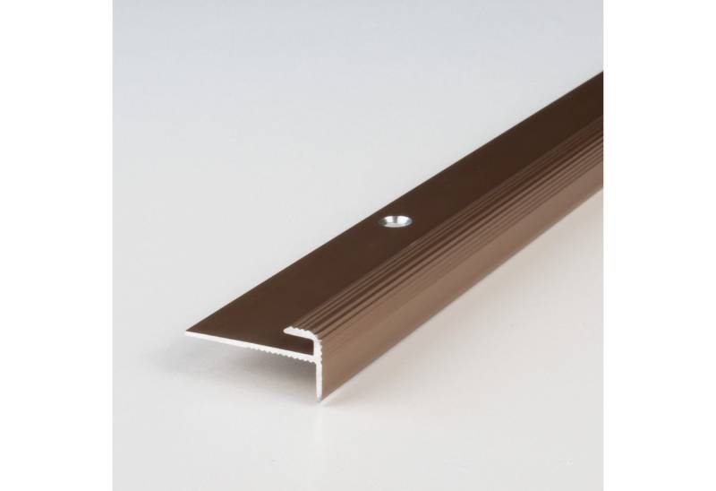 PROVISTON Abschlussprofil Aluminium, 25 x 3 x 2700 mm, Bronze Hell, Einfass Abschlussprofile von PROVISTON