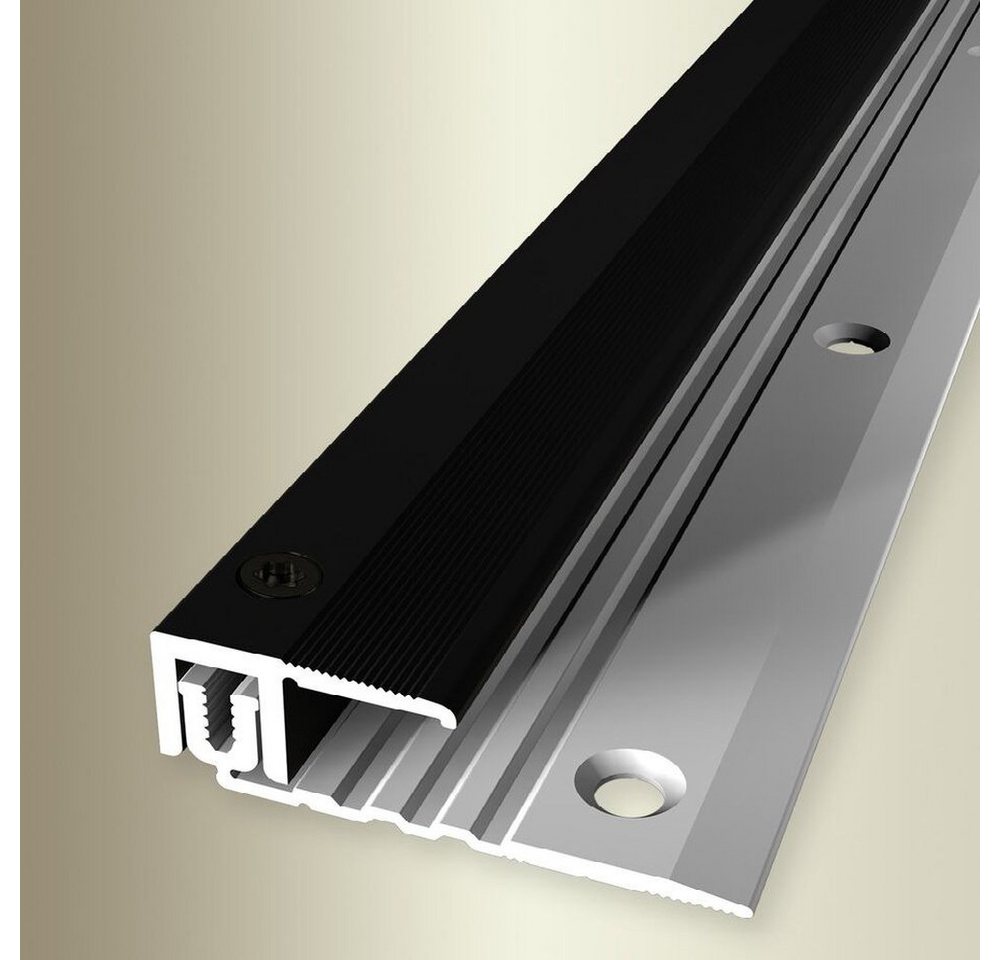 PROVISTON Abschlussprofil Aluminium, 28 x 1000 mm, Schwarz, Einfass- & Abschlussprofile von PROVISTON