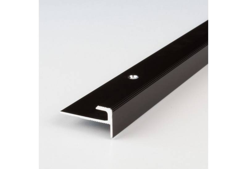 PROVISTON Abschlussprofil Aluminium, 28 x 5 x 1000 mm, Bronze Dunkel, Abschlussprofil (1-St) von PROVISTON