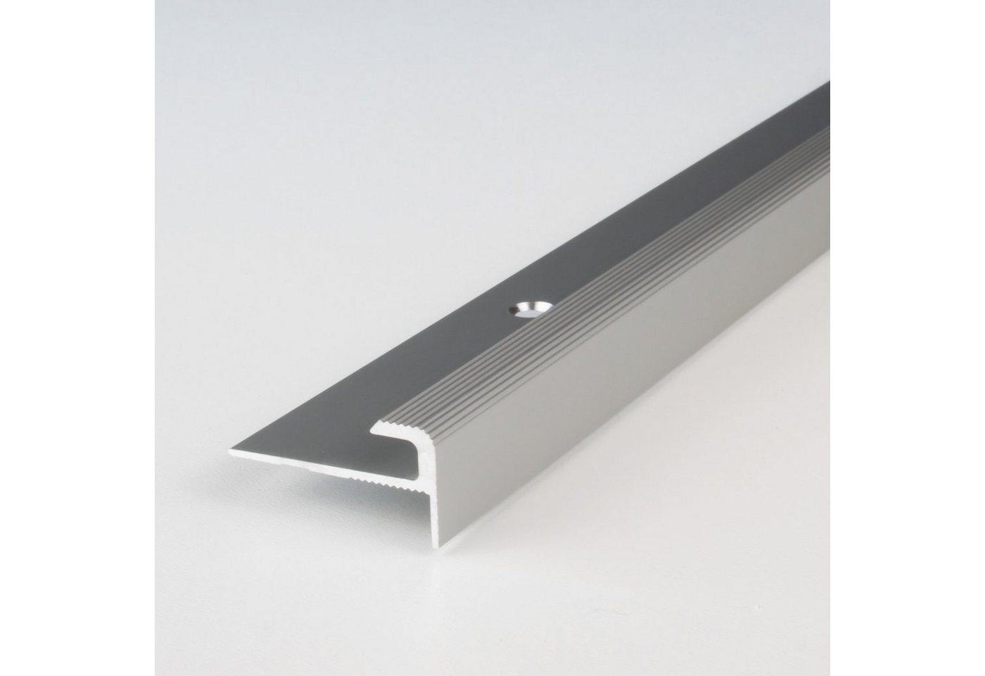 PROVISTON Abschlussprofil Aluminium, 28 x 5 x 2700 mm, Silber, Einfass- & Abschlussprofile von PROVISTON