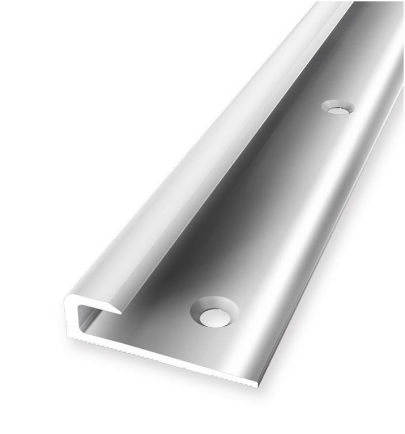 PROVISTON Abschlussprofil Aluminium, 30 x 2500 mm, Aluminium Poliert, Abschlussprofil von PROVISTON