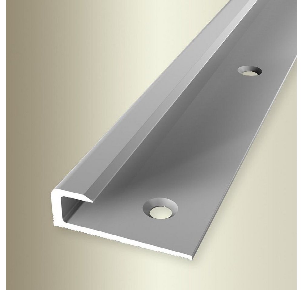 PROVISTON Abschlussprofil Aluminium, 30 x 2500 mm, Silber, Einfass- & Abschlussprofile von PROVISTON
