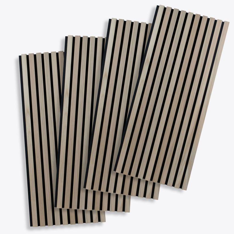 PROVISTON Akustik Paneel 4er SET 1200 x 600 x 21 mm Eiche Natur Akustik Wandpaneele MDF Furniert PROVISTON Akustik Paneel 4er SET 1200 x 600 x 21 mm Eiche Natur Akustik Wandpaneele MDF Furniert von PROVISTON