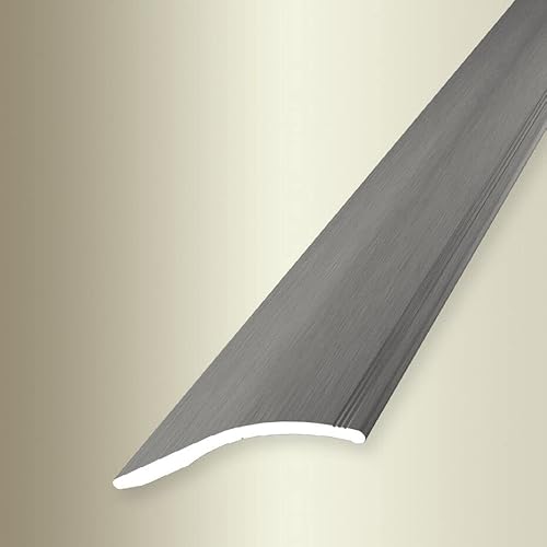 PROVISTON - Anpassungsprofil - Breite: 40 mm - Höhe: 0-18 mm - Länge: 2700 mm - Aluminium eloxiert - Rampe - Edelstahl - Selbstklebend von PROVISTON