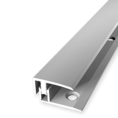 PROVISTON | Anpassungsprofil | Laminatabschluss | Breite: 21 mm | Höhenausgleich: 7-12 mm | Länge: 900 mm | Aluminiumprofil | Silber | 1 Stück PROVISTON | Anpassungsprofil | Laminatabschluss | Breite: 21 mm | Höhenausgleich: 7-12 mm | Länge: 900 mm | Aluminiumprofil | Silber | 1 Stück von PROVISTON