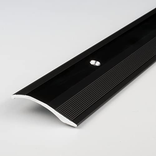 PROVISTON | Ausgleichsprofil | Aluminium eloxiert | Bronze Dunkel | Breite 40 mm | Höhe 5 mm | Länge 1000 mm | Selbstklebend | Anpassungsprofil | Übergangsprofil | Bodenprofil | Metallprofil | 1 Stück von PROVISTON