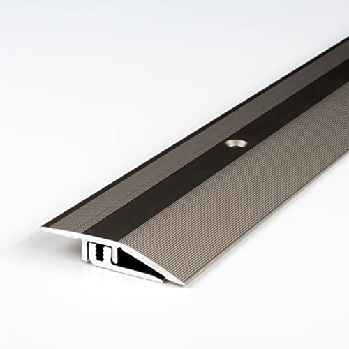 PROVISTON | Ausgleichsprofil | Aluminium eloxiert | Edelstahloptik | Breite 21 mm | Höhe 5-9 mm | Länge 1000 mm | Gebohrt | Anpassungsprofil | Übergangsprofil | Bodenprofil | Metallprofil | 1 Stück PROVISTON | Ausgleichsprofil | Aluminium eloxiert | Edelstahloptik | Breite 21 mm | Höhe 5-9 mm | Länge 1000 mm | Gebohrt | Anpassungsprofil | Übergangsprofil | Bodenprofil | Metallprofil | 1 Stück von PROVISTON