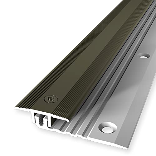 PROVISTON | Ausgleichsprofil | Vinylprofil | Breite: 25 mm | Höhenausgleich: 4-9.5 mm | Länge: 1000 mm | Aluminiumprofil | Bronze | 1 Stück PROVISTON | Ausgleichsprofil | Vinylprofil | Breite: 25 mm | Höhenausgleich: 4-9.5 mm | Länge: 1000 mm | Aluminiumprofil | Bronze | 1 Stück von PROVISTON