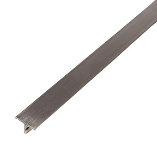 PROVISTON Bauprofil | 9 x 14 x 1000 mm | T-Profil Montageprofil Metallprofil Bodenprofil Aluminium eloxiert Edelstahl matt PROVISTON Bauprofil | 9 x 14 x 1000 mm | T-Profil Montageprofil Metallprofil Bodenprofil Aluminium eloxiert Edelstahl matt von PROVISTON