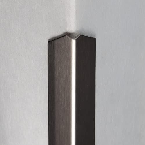 PROVISTON | Eckschutzwinkel | Edelstahl | Edelstahl matt | Breite 20 mm | Höhe 20 mm | Länge 1000 mm | Selbstklebend | Eckschutzprofil | Eckschutzleiste | Metallprofil | 1 Stück PROVISTON | Eckschutzwinkel | Edelstahl | Edelstahl matt | Breite 20 mm | Höhe 20 mm | Länge 1000 mm | Selbstklebend | Eckschutzprofil | Eckschutzleiste | Metallprofil | 1 Stück von PROVISTON