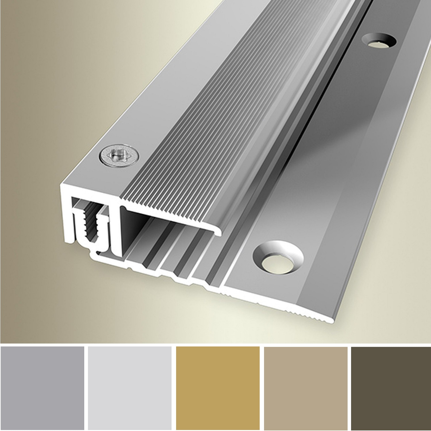 PROVISTON Einfass- & Abschlussprofile Breite 40 mm Einfasshöhe 6.5 - 16 mm von PROVISTON