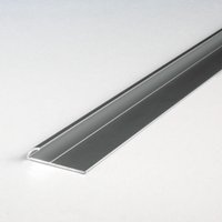 Proviston - Einfassprofil Aluminium eloxiert Silber Breite 6 mm Höhe 4 mm Länge 1000 mm Ungebohrt Abschlussprofil Einschubprofil Abschlussleiste Proviston - Einfassprofil Aluminium eloxiert Silber Breite 6 mm Höhe 4 mm Länge 1000 mm Ungebohrt Abschlussprofil Einschubprofil Abschlussleiste von PROVISTON