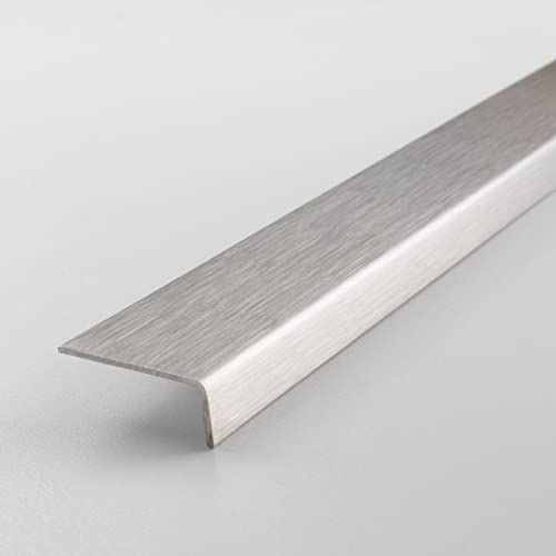 PROVISTON | Mini-Winkelprofil | Edelstahl | Edelstahl matt | Breite 32 mm | Höhe 5 mm | Länge 2700 mm | Ungebohrt | Treppenkantenprofil | Treppenwinkel | Treppenkante | Kombiwinkel | 1 Stück PROVISTON | Mini-Winkelprofil | Edelstahl | Edelstahl matt | Breite 32 mm | Höhe 5 mm | Länge 2700 mm | Ungebohrt | Treppenkantenprofil | Treppenwinkel | Treppenkante | Kombiwinkel | 1 Stück von PROVISTON