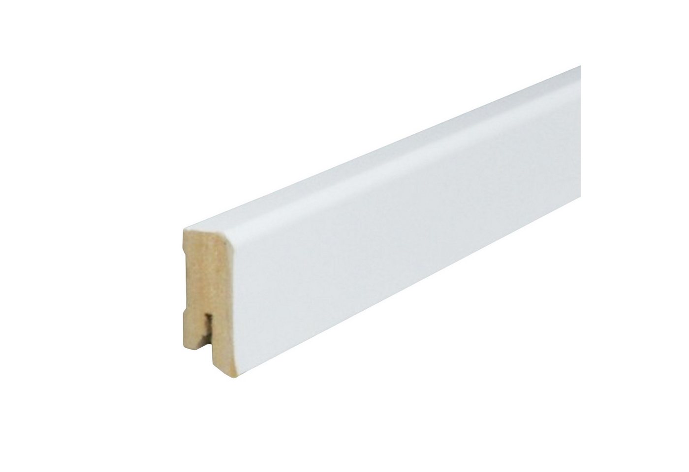 PROVISTON Sockelleiste 16 x 40 x 2500 mm Fußleiste MDF-Kern foliert Weiß by PROVISTON, L: 250 cm, Spar-Set, 10-St. PROVISTON Sockelleiste 16 x 40 x 2500 mm Fußleiste MDF-Kern foliert Weiß by PROVISTON, L: 250 cm, Spar-Set, 10-St. von PROVISTON