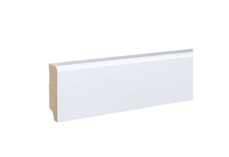 PROVISTON Sockelleiste 19 x 58 x 2500 mm Fußleiste MDF-Kern foliert Weiß by PROVISTON, L: 250 cm, Spar-Set, 10-St. PROVISTON Sockelleiste 19 x 58 x 2500 mm Fußleiste MDF-Kern foliert Weiß by PROVISTON, L: 250 cm, Spar-Set, 10-St. von PROVISTON