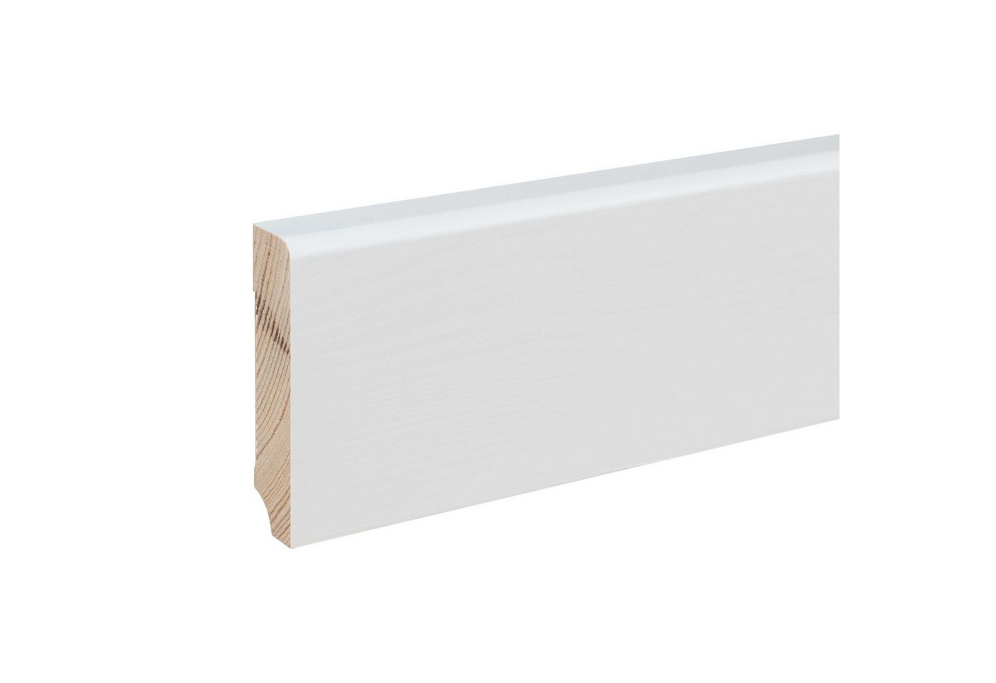 PROVISTON Sockelleiste 19 x 80 x 2400 mm Fußleiste Massivholz Weiß by PROVISTON, L: 240 cm, Spar-Set, 5-St. PROVISTON Sockelleiste 19 x 80 x 2400 mm Fußleiste Massivholz Weiß by PROVISTON, L: 240 cm, Spar-Set, 5-St. von PROVISTON