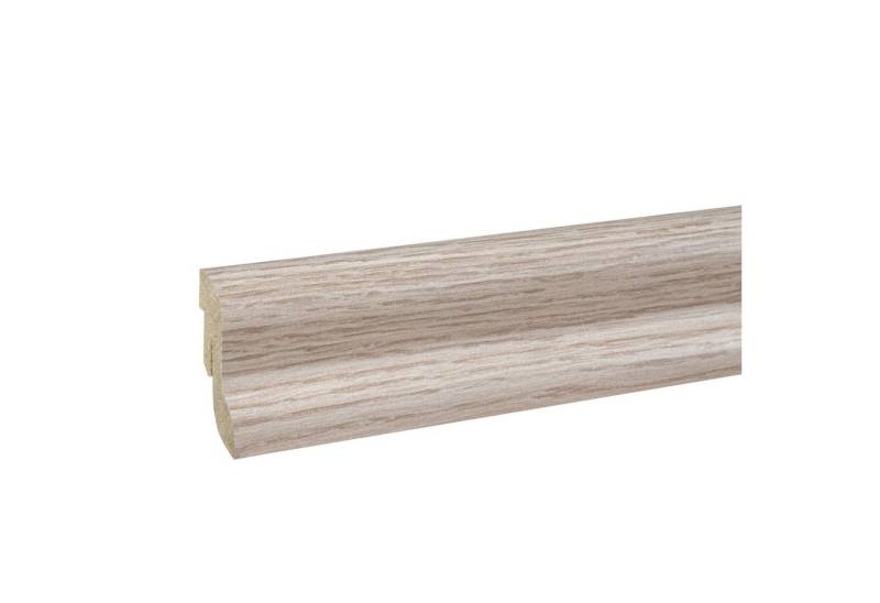 PROVISTON Sockelleiste 20 x 40 x 2500 mm Fußleiste Berliner Profil MDF Eiche by PROVISTON, 1-St. von PROVISTON