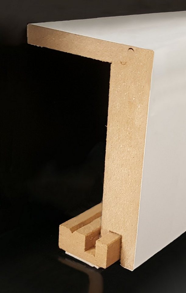 PROVISTON Sockelleiste 64 x 96 x 2500 mm Heizrohrabdeckleiste 88 mm Höhe MDF by PROVISTON, L: 250 cm, Spar-Set, 5-St. von PROVISTON