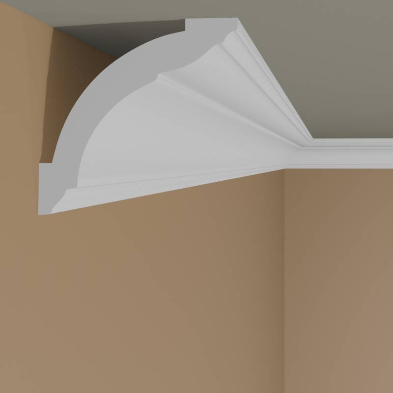 PROVISTON | Stuckleiste "NE367" | 72 x 72 x 2000 mm | Weiß | Deckenleiste | Lichtleiste | Klassisch PROVISTON | Stuckleiste "NE367" | 72 x 72 x 2000 mm | Weiß | Deckenleiste | Lichtleiste | Klassisch von PROVISTON