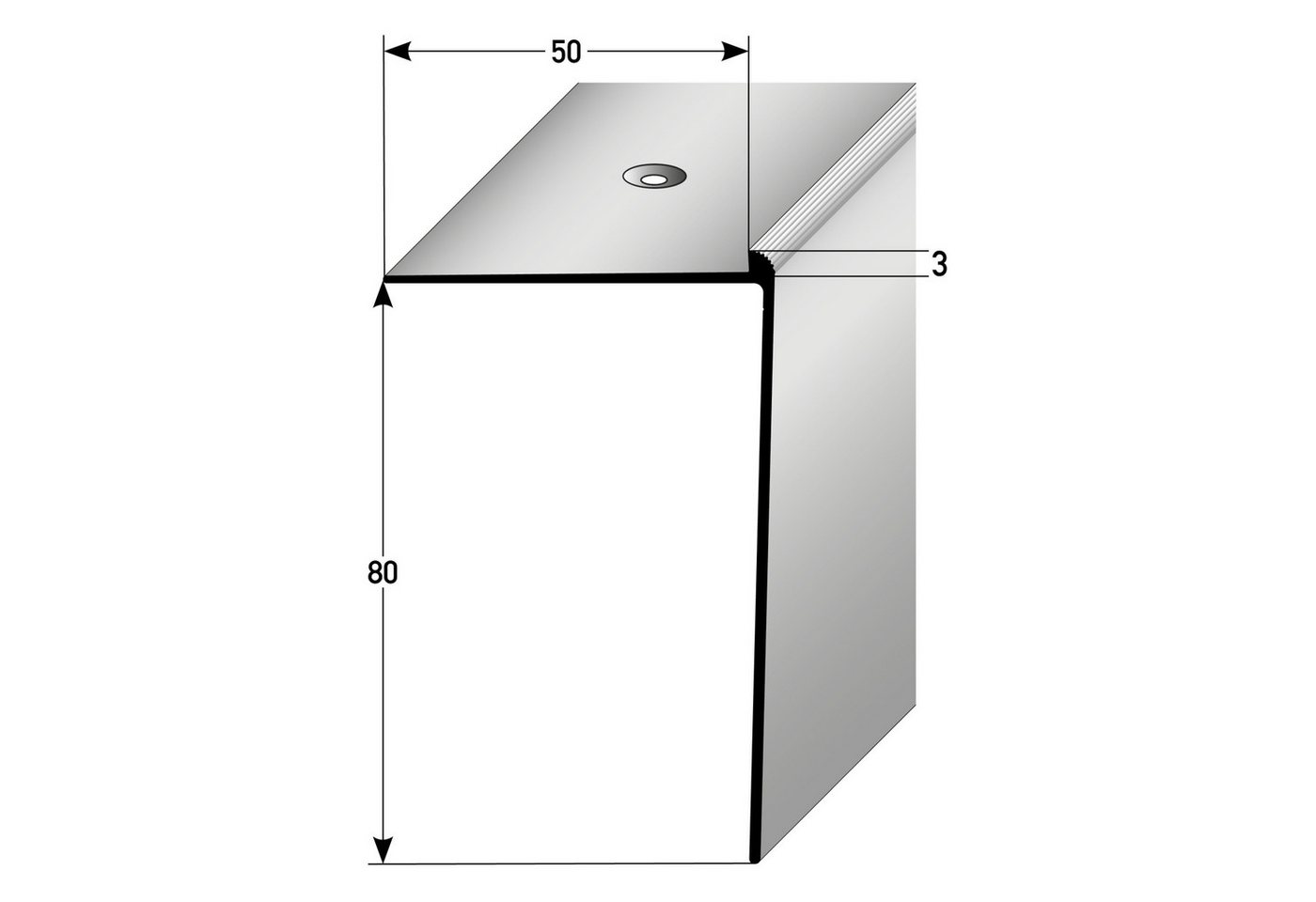 PROVISTON Treppenkantenprofil 80 x 50 x 1000 mm Winkel Alu eloxiert Spez.emailliert Goldfarbig (1-St) PROVISTON Treppenkantenprofil 80 x 50 x 1000 mm Winkel Alu eloxiert Spez.emailliert Goldfarbig (1-St) von PROVISTON