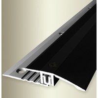 Bergangs- & Ausgleichsprofil Aluminium 44 x 1000 mm Schwarz Bodenprofil Metallprofil Übergangsschiene - Proviston von PROVISTON