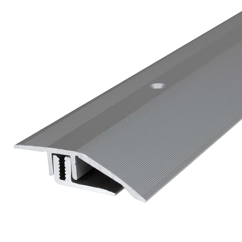 PROVISTON | Übergangs- & Ausgleichsprofil | Aluminium | 44 x 7-15 x 1000 mm | Silber | Bodenprofil | Metallprofil | Übergangsschiene PROVISTON | Übergangs- & Ausgleichsprofil | Aluminium | 44 x 7-15 x 1000 mm | Silber | Bodenprofil | Metallprofil | Übergangsschiene von PROVISTON