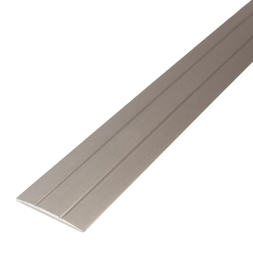 PROVISTON Übergangsprofil | 1.8 x 38 x 1000 mm | Übergangsschiene Übergangsleiste Bodenprofil Abdeckleiste Aluminium eloxiert Edelstahlfarbend Selbstklebend PROVISTON Übergangsprofil | 1.8 x 38 x 1000 mm | Übergangsschiene Übergangsleiste Bodenprofil Abdeckleiste Aluminium eloxiert Edelstahlfarbend Selbstklebend von PROVISTON