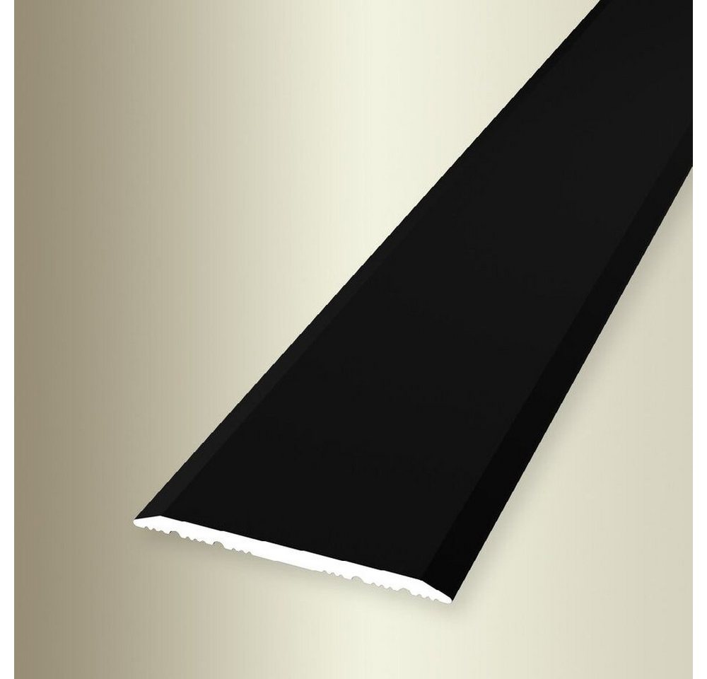 PROVISTON Übergangsprofil Aluminium, 32 x 1000 mm, Schwarz, Übergangsschiene Bodenprofil von PROVISTON