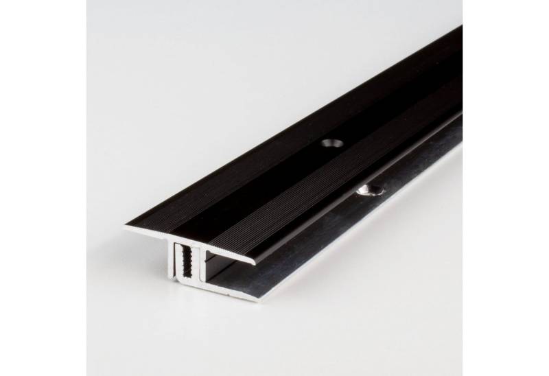 PROVISTON Übergangsprofil Aluminium, 33 x 7 - 15 x 1000 mm, Bronze Dunkel, Übergangsprofil (1-St) von PROVISTON