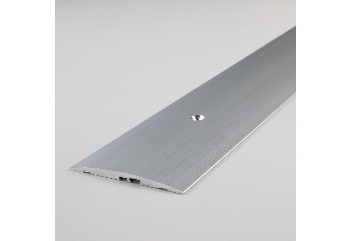 PROVISTON Übergangsprofil Aluminium, 58 x 4 x 2700 mm, Silber, Übergangsschiene Bodenprofil von PROVISTON