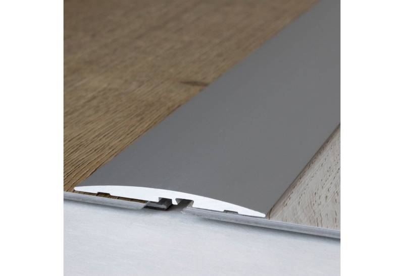 PROVISTON Übergangsprofil Aluminium, 60 x 4 x 1000 mm, Silber, Übergangsschiene Bodenprofil von PROVISTON