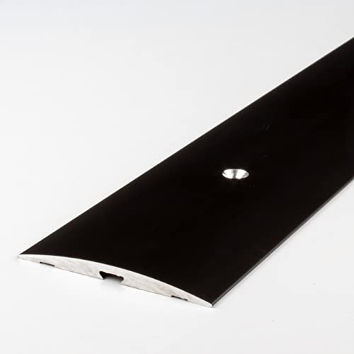 PROVISTON | Übergangsprofil | Aluminium eloxiert | Bronze Dunkel | Breite 50 mm | Höhe 4 mm | Länge 1000 mm | Seitlich Gebohrt | Übergangsschiene | Übergangsleiste | Abdeckleiste | 1 Stück PROVISTON | Übergangsprofil | Aluminium eloxiert | Bronze Dunkel | Breite 50 mm | Höhe 4 mm | Länge 1000 mm | Seitlich Gebohrt | Übergangsschiene | Übergangsleiste | Abdeckleiste | 1 Stück von PROVISTON