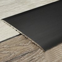 Proviston - bergangs- & Ausgleichsprofil Aluminium 80 x 3.5 x 1000 mm Bronze Dunkel Bodenprofil Metallprofil Übergangsschiene von PROVISTON