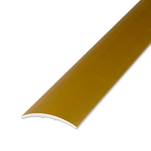 PROVISTON - Übergangsprofil - Aluminium eloxiert - Goldfarbig - Breite 28 mm - Höhe 1.5 mm - Länge 1000 mm - Selbstklebend - Übergangsschiene - Übergangsleiste - Bodenprofil - Abdeckleiste - 1 Stück PROVISTON - Übergangsprofil - Aluminium eloxiert - Goldfarbig - Breite 28 mm - Höhe 1.5 mm - Länge 1000 mm - Selbstklebend - Übergangsschiene - Übergangsleiste - Bodenprofil - Abdeckleiste - 1 Stück von PROVISTON