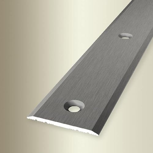 PROVISTON | Übergangsprofil | Breite: 32 mm | Höhe: 0-99 mm | Länge: 1000 mm | Aluminium eloxiert | Glatt | Edelstahl Fein Geschliffen | Mittig Versenkt Gebohrt PROVISTON | Übergangsprofil | Breite: 32 mm | Höhe: 0-99 mm | Länge: 1000 mm | Aluminium eloxiert | Glatt | Edelstahl Fein Geschliffen | Mittig Versenkt Gebohrt von PROVISTON