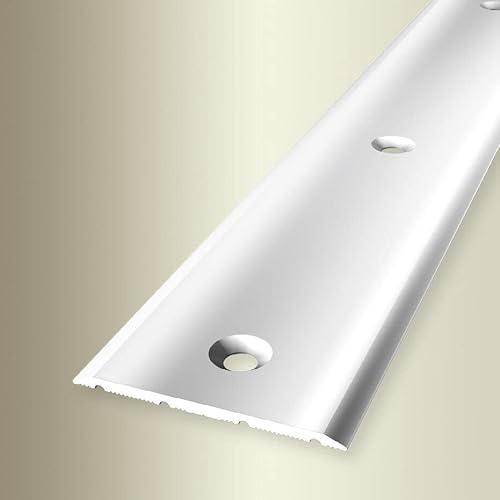 PROVISTON | Übergangsprofil | Breite: 40 mm | Höhe: 0-99 mm | Länge: 1000 mm | Aluminium Poliert | Glatt | Mittig Versenkt Gebohrt PROVISTON | Übergangsprofil | Breite: 40 mm | Höhe: 0-99 mm | Länge: 1000 mm | Aluminium Poliert | Glatt | Mittig Versenkt Gebohrt von PROVISTON