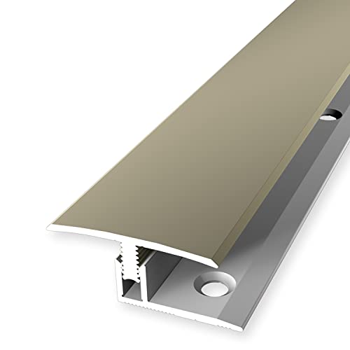 PROVISTON | Übergangsprofil | Laminatausgleich | Breite: 31.5 mm | Höhenausgleich: 7-12 mm | Länge: 900 mm | Aluminiumprofil | Sand | 1 Stück PROVISTON | Übergangsprofil | Laminatausgleich | Breite: 31.5 mm | Höhenausgleich: 7-12 mm | Länge: 900 mm | Aluminiumprofil | Sand | 1 Stück von PROVISTON