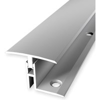 Proviston - bergangsprofil Parkettprofil Breite: 31.5 mm Höhenausgleich: 17 - 22 mm Länge: 1000 mm Aluminiumprofil Silber 1 Stück von PROVISTON