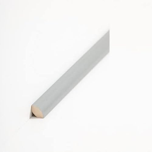 PROVISTON | Viertelstableiste | Massivholz | 14 x 14 x 2000 mm | Dunkelgrau | Fußleiste | Sockelleiste | 10 Meter PROVISTON | Viertelstableiste | Massivholz | 14 x 14 x 2000 mm | Dunkelgrau | Fußleiste | Sockelleiste | 10 Meter von PROVISTON