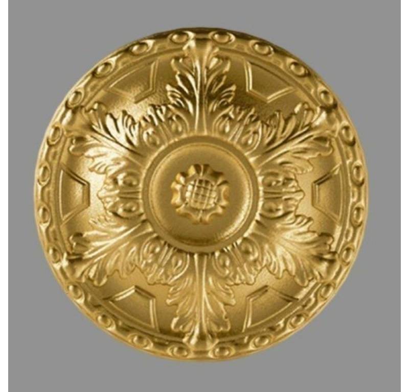 PROVISTON Wanddekoobjekt Stuckrosette, Polystyrol, Durchmesser 400 mm, Gold von PROVISTON
