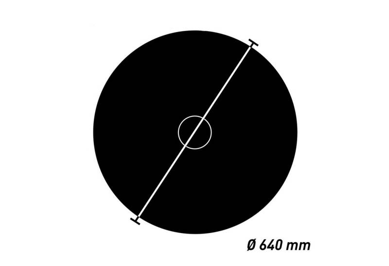 PROVISTON Wanddekoobjekt Stuckrosette, Polystyrol, Durchmesser 640 mm, Weiß PROVISTON Wanddekoobjekt Stuckrosette, Polystyrol, Durchmesser 640 mm, Weiß von PROVISTON
