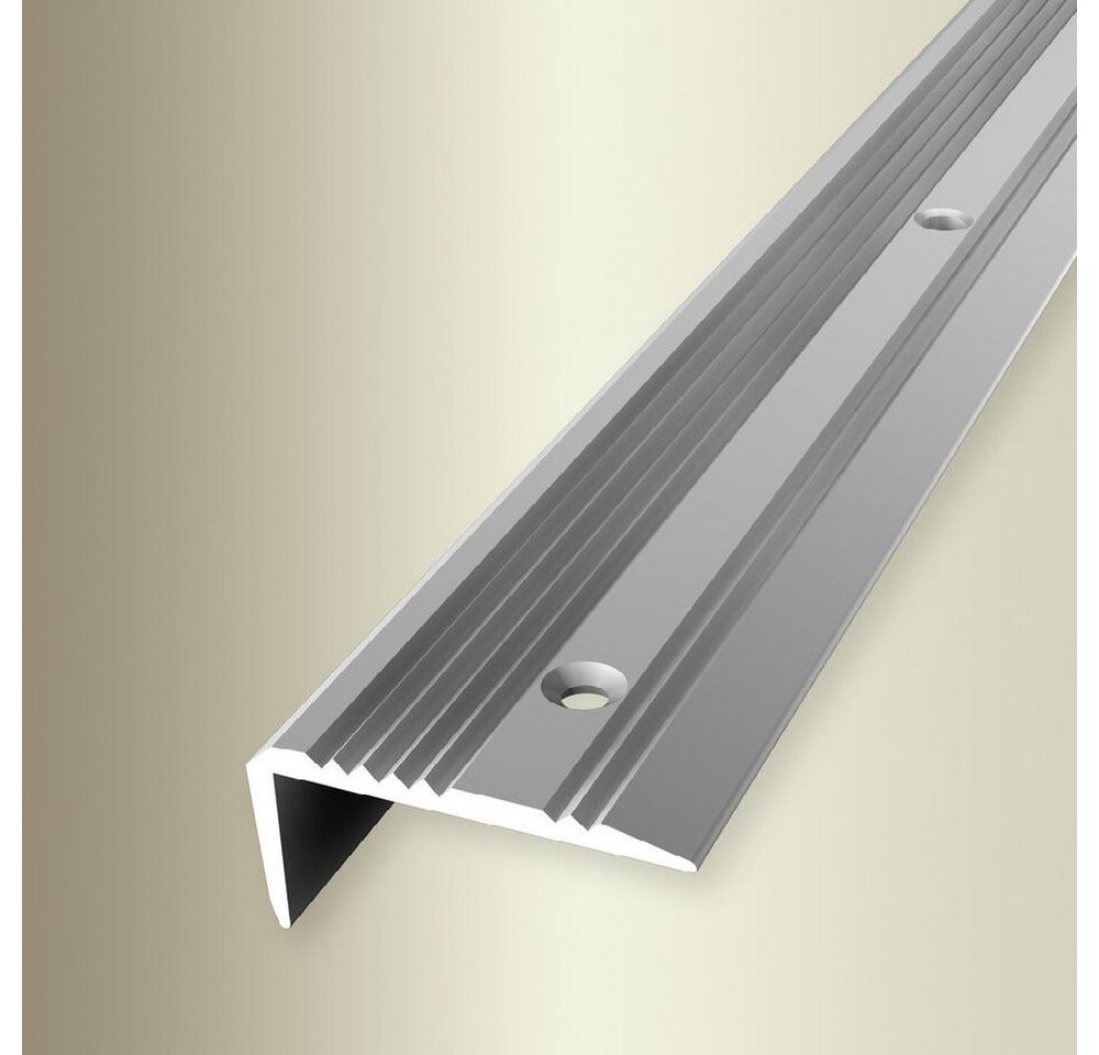 PROVISTON Winkelprofil Aluminium, 43 x 1000 mm, Silber, Treppenkanten- & Winkelprofile von PROVISTON