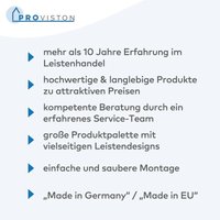 Proviston - Abschlussprofil Aluminium eloxiert Edelstahloptik Breite 21 mm Höhe 7 - 15 mm Länge 1000 mm Gebohrt Einfassprofil Einschubprofil Proviston - Abschlussprofil Aluminium eloxiert Edelstahloptik Breite 21 mm Höhe 7 - 15 mm Länge 1000 mm Gebohrt Einfassprofil Einschubprofil von PROVISTON