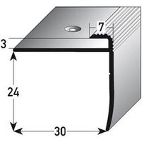 Proviston - Einschubprofil Aluminium eloxiert Goldfarbig Breite 30 mm Höhe 24 mm Länge 1000 mm Gebohrt Abschlussprofil Einfassprofil Abschlussleiste Proviston - Einschubprofil Aluminium eloxiert Goldfarbig Breite 30 mm Höhe 24 mm Länge 1000 mm Gebohrt Abschlussprofil Einfassprofil Abschlussleiste von PROVISTON