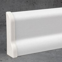 Proviston - Endkappen Links und Rechts für Klick-Sockelleiste mit Integrierter Schattenfuge 16 x 58 mm mdf foliert Weiß Fußleiste mit Proviston - Endkappen Links und Rechts für Klick-Sockelleiste mit Integrierter Schattenfuge 16 x 58 mm mdf foliert Weiß Fußleiste mit von PROVISTON