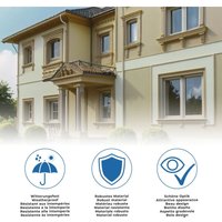 Proviston - Fassadenprofil Gesims Außenbeleuchtung Unbeschichtet 120 x 190 x 2000 mm Polystyrol Weiß Hochwertig Robust Langlebig Stoßfest 2 Meter Proviston - Fassadenprofil Gesims Außenbeleuchtung Unbeschichtet 120 x 190 x 2000 mm Polystyrol Weiß Hochwertig Robust Langlebig Stoßfest 2 Meter von PROVISTON