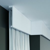 Proviston - Lichtleiste Indirekte Beleuchtung Deckenleiste 110 x 40 x 2000 mm Polyurethan Weiß Hochwertig Stuckleiste Modern Robust Langlebig Proviston - Lichtleiste Indirekte Beleuchtung Deckenleiste 110 x 40 x 2000 mm Polyurethan Weiß Hochwertig Stuckleiste Modern Robust Langlebig von PROVISTON